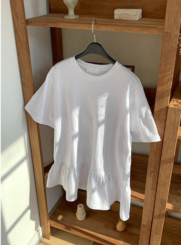 Himoe Frill Layered Short Sleeve Tee